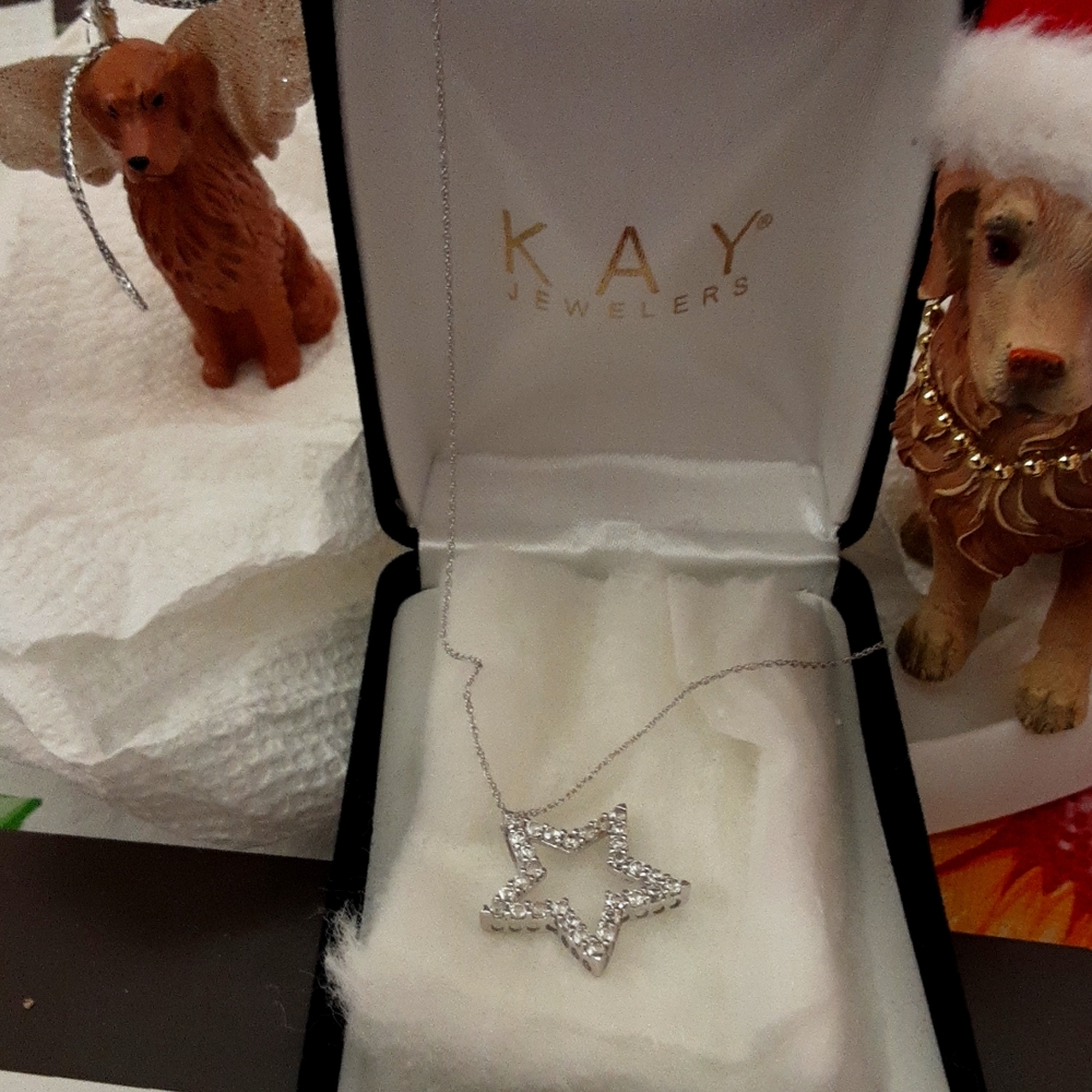 Womens star necklace